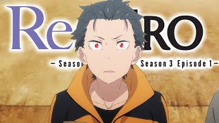 Subaru's First Death | Re:ZERO Season 3 Episode 1 Reaction/Analysis