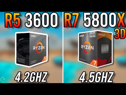 Ryzen 5 3600 vs Ryzen 7 5800X3D - Insane Difference?