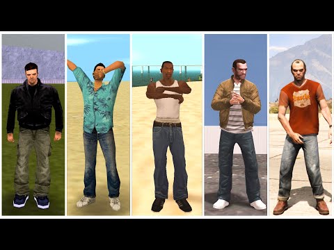 Evolution of "Idle Animations" in GTA games! (2001 - 2023)