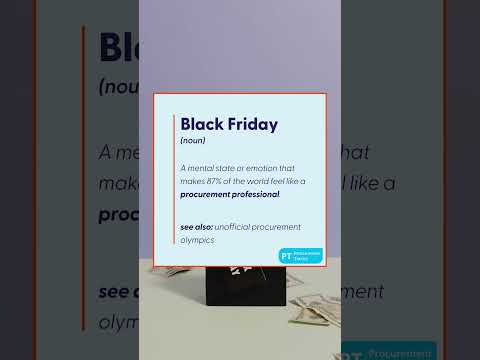 87% of people feel like procurement pros on Black Friday. Are you one of them? 🛒💸