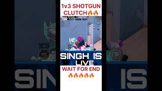 1v3ShotgunClutch🔥#bgmi #shorts #viral #reels #viralvideo #short #shortvideo #shortsviral #shortfeed