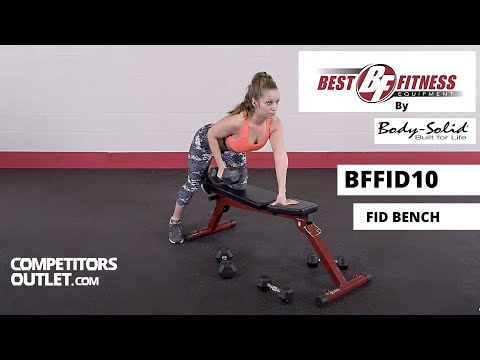 Body Solid Best Fitness Adjustable Bench BFFID10