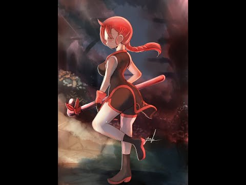 ケムリクサ  りょう painting process