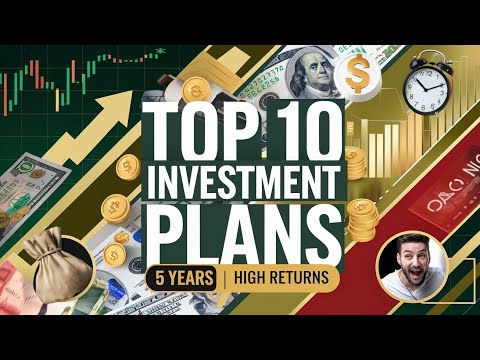 "Top 10 Investment Plans for 5 Years with High Returns | Investment Ideas for beginners | Finance💰📈"