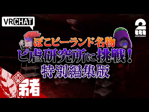 【ぽこピーランド名物ピ虐研究所に挑戦！】弟者,スタンミの「VRChat ぽこピーランド 特別編集版」【2BRO.】