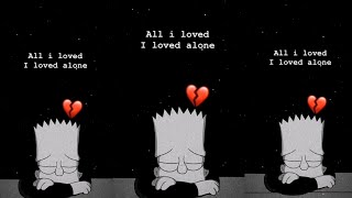 i fell alone 😔💫|| XML present alight motion|| new trend XML|| alone status|| xxxtentacion alone sad