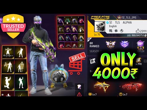 Free Fire id Sell Low Price 😱💸|| FF id SELL 🛒Low Price ma id 🤯💸|| All Evo Max || Trusted id Seller💯✅