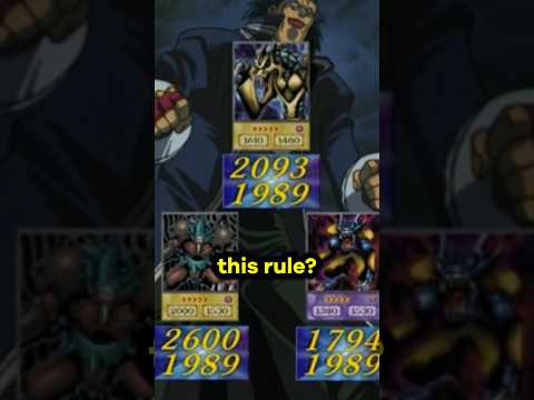 The ONLY 7 Yu-Gi-Oh cards with odd ATK and DEF