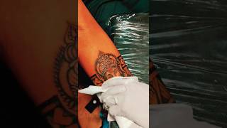 Jai Hanuman Tattoo 🙏🤗#short #tattoo  #lionkingtattoo #viral #symbolictattoo