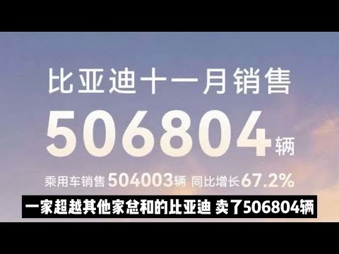 11月新能源车销量点评，理想微降，零跑破4万辆、小鹏破3万辆