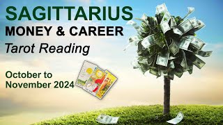 SAGITTARIUS MONEY & CAREER TAROT READING "HERE COMES THE SUN" October to November 2024 #moneytarot