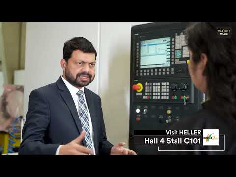 Simplifying Complex Machining with Heller's 5-Axis Innovations at IMTEX 2025 | Mahesh Tyagi