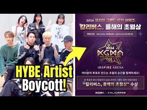 HYBE Artist Facing a Boycott? K-Netz React to KGMA Exclusion of All But NewJeans!