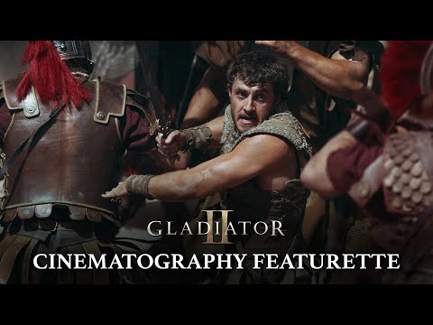 Cinematography of Gladiator II – Ridley Scott, Paul Mescal, Pedro Pascal, Denzel Washington