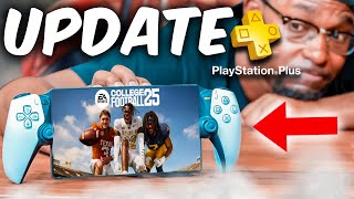 NEW FEATURES ADDED! Playstation Portal NEW UPDATE 4.0.0! Cloud Streaming, New Features (and more)