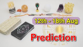 मेष से लेकर मीन तक  ✴︎ 12th to 18th August Weekly Horoscope ✴︎ Aaj Ka Rashifal✴︎💫August Rashifal