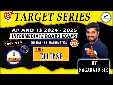 Ellipse class 12 One Shot  || IPE 2025 || PHYSICS IN TELUGU #mathstricks #mathematicsanalysis