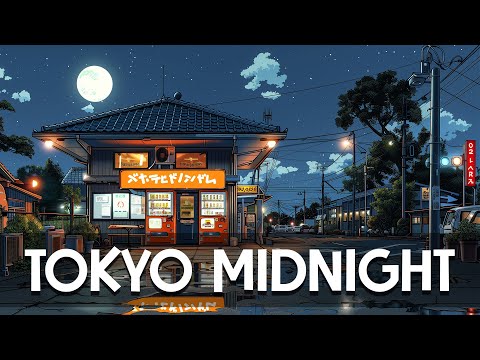 90's Chill Lofi City🔥Tokyo Midnight 🌃 Lo fi Beats To Sleep, Relax  [lofi hiphop mix]