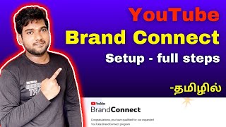 Youtube Monetization Brand Connect setup Full process tamil l YouTube Brand Connect apply in tamil