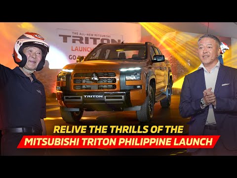 RELIVE THE THRILLS OF THE MITSUBISHI TRITON PHILIPPINE LAUNCH