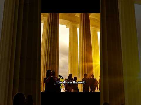 Reflecting Greatness: The Majesty of the Lincoln Memorial #manmade #history