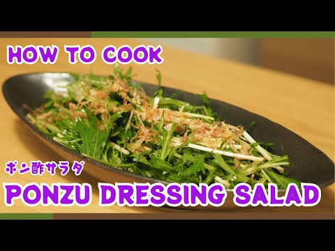 Refreshing Japanese-Style Salad with Ponzu Dressing 🥬🥒🧑‍🍳