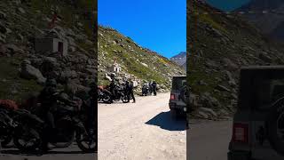 Spiti Valley Travellers at Chhatru #spitivalleyroadtrip #shorts