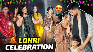 Lohri Celebration ❤️ | Itni Badi Goodnews 😍