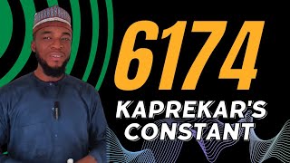 KAPREKAR'S Constant