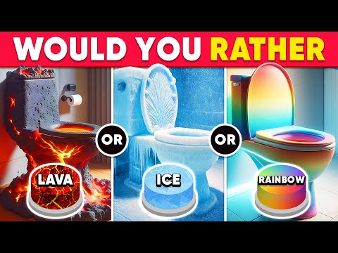 Choose One Button...! Ice, Lava or Rainbow Edition ❄️🔥🌈 How Lucky Are You? 🤑 Daily Quiz