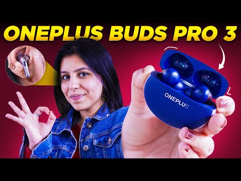 OnePlus Buds Pro 3 unboxing and review in Hindi - Stunning Sapphire Blue color 🔥🎧