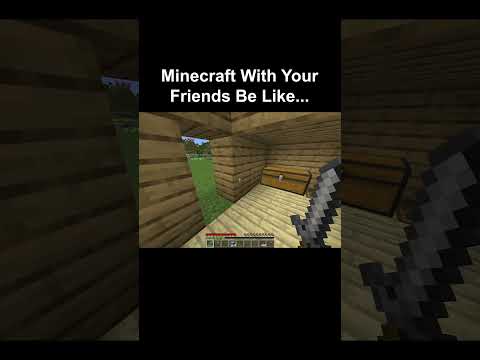 Minecraft With Your Friends Be Like...