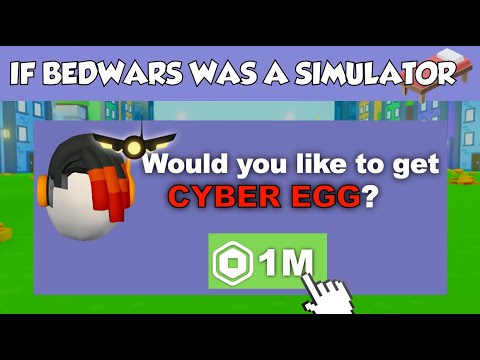 If ROBLOX BEDWARS Was A SIMULATOR GAME (Terrible...)