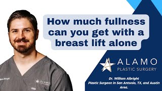 🤭How much fullness can you get with a breast lift alone⁉️