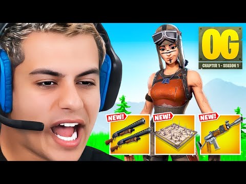 Stable Ronaldo Plays OG Fortnite!