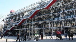 Visit the Centre Pompidou in Paris, France