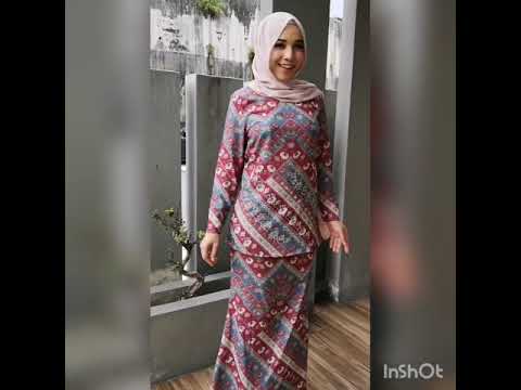 Zoe Arissa Baju Kurung Moden Batik Print