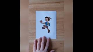 Pinocchio No. 59 Disney 100 sticker. Part 46 #pinocchio #disney100 #timelapse #diamondart #shorts