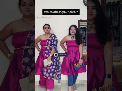 Desi Vs Videsi Styling| Traditional Vs Western #fashion #boho #shorts