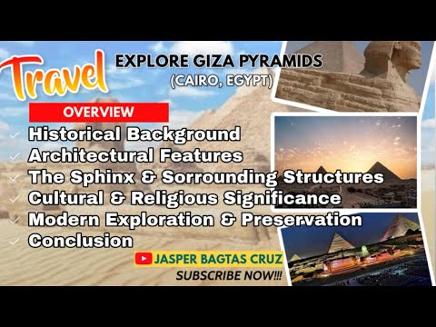 GIZA PYRAMIDS | CAIRO EGYPT | TRAVEL | EXPLORE