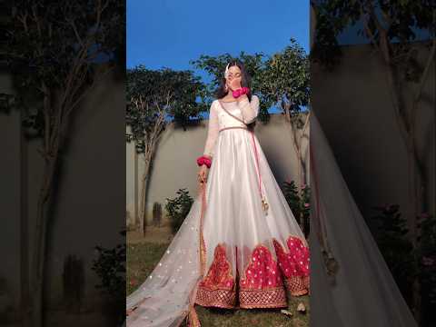 Engagement outfit cutting & stitching✨ pakistani Wedding outfit designing/ viral dress designing