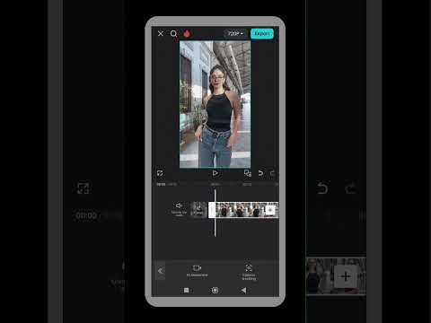 Capcut Trending Camera tracking effect tutorial #videoediting #editingtutorial #capcutediting #viral