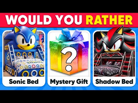 Would You Rather - MYSTERY Gift Edition 🎁💎 Quiz Galaxy