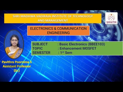 Enhancement MOSFET - Basic Electronics | #mosfet