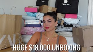 HUGE $18,000 UNSPONSORED FALL UNBOXING HAUL 🛍️📦