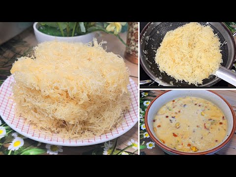 Pheni | pheniya ya feni , easy pheni recipe video, pheni making,homemade pheni,suterfeni, soot pheni