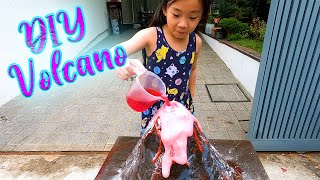 DIY Homemade Volcano Science Experiment | Fun And Easy Science Experiments For Kids To Do At Home