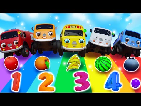 Have Fun on The Colorful Slide and Learn Good Habits With Vegetables | Nursery Rhymes & Kids Songs