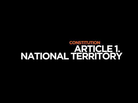 ARTICLE 1.  NATIONAL TERRITORY