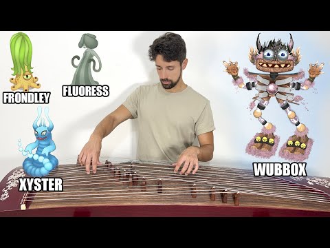 Making the sounds of Magical Sanctum: Epic Wubbox and monsters! (My Singing Monsters)